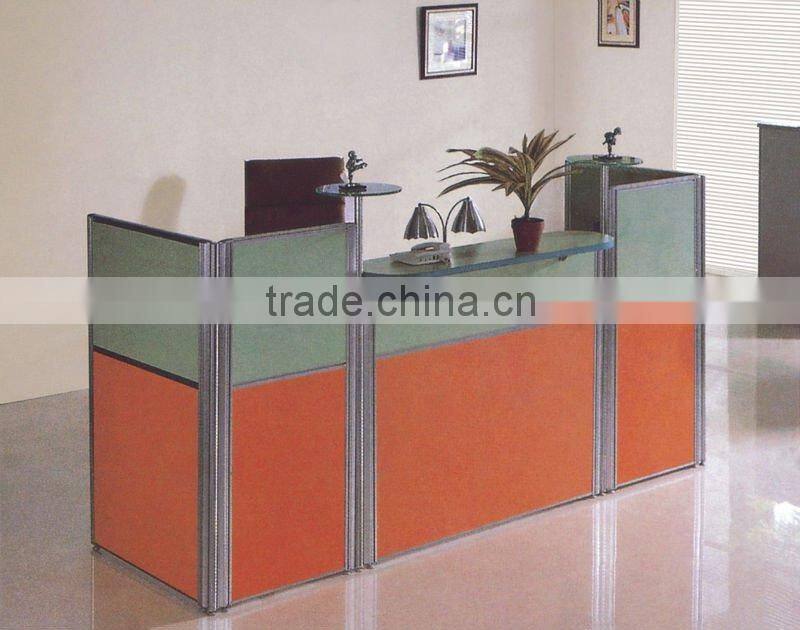 PG-E018 2011 new stylish reception desk standing desk