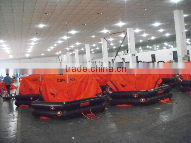 throw-over type inflatable liferaft 20 person