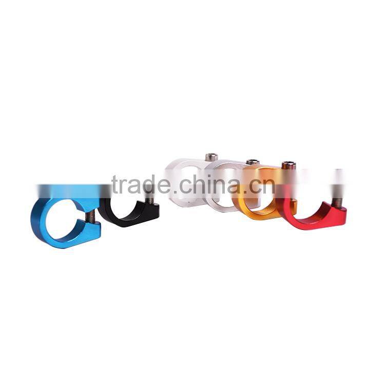 28.6mm Colorful Bicycle Frame Clamp Bike Alloy Seatpost Clamps Bike Seat Clamp