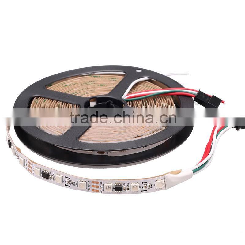 Top selling 5050SMD Dream Color RGB 5m LED strip with 2 years warranty