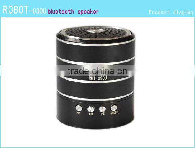 Robot-030u Portable bluetooth speaker,with USB dicsks,fm radio,mini TF card Speaker