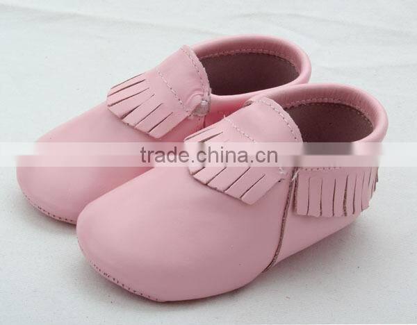 elegant soft wholesale leather toddler moccasins