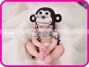 Newborn Baby Hats in animal pattern