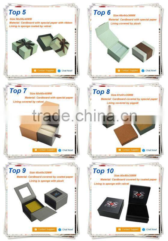 free sample stock ring packing box wholesale