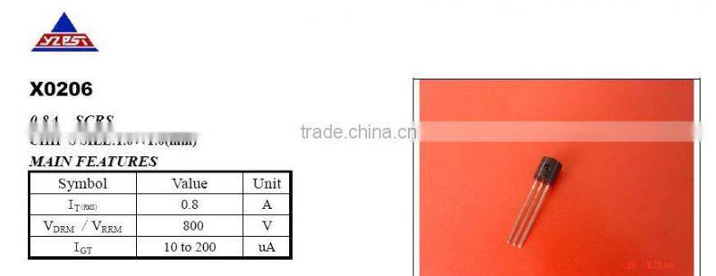 2015 year promotional 800V scr