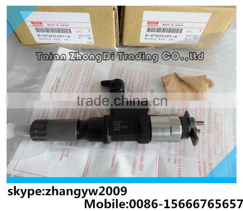 DENSO 8-97602485-6 High Quality Genuine common rail injector 095000-5344 / 095000-5342