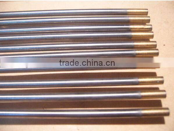 tungsten electrode of different types