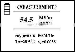 Made in china of high performance eddy current conductivity meter