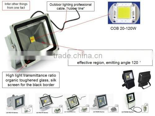 China Supplier led flood light 50w CE SAA ROHS certificate