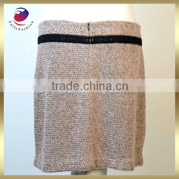 skirts womens elegant knitted lace waist fashion style