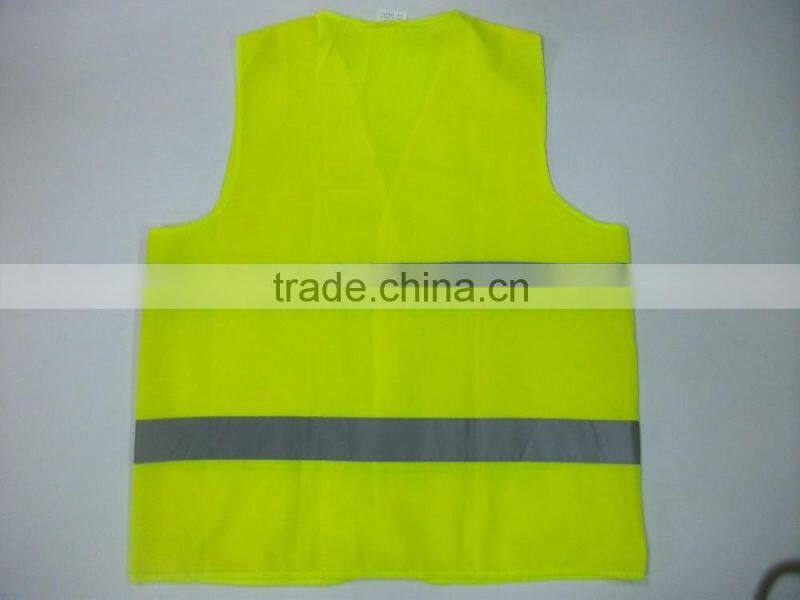 hot sale high visibility sleeveless reflective vest for sale