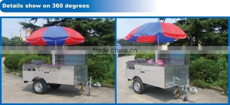 hot dog cart on street running hot dog cart with vedio manufacturering hot dog cart