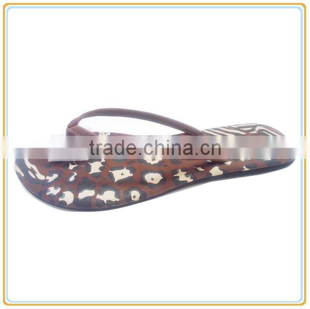 New Fashion EVA flip flop beach rubber embossed thong slipper for men