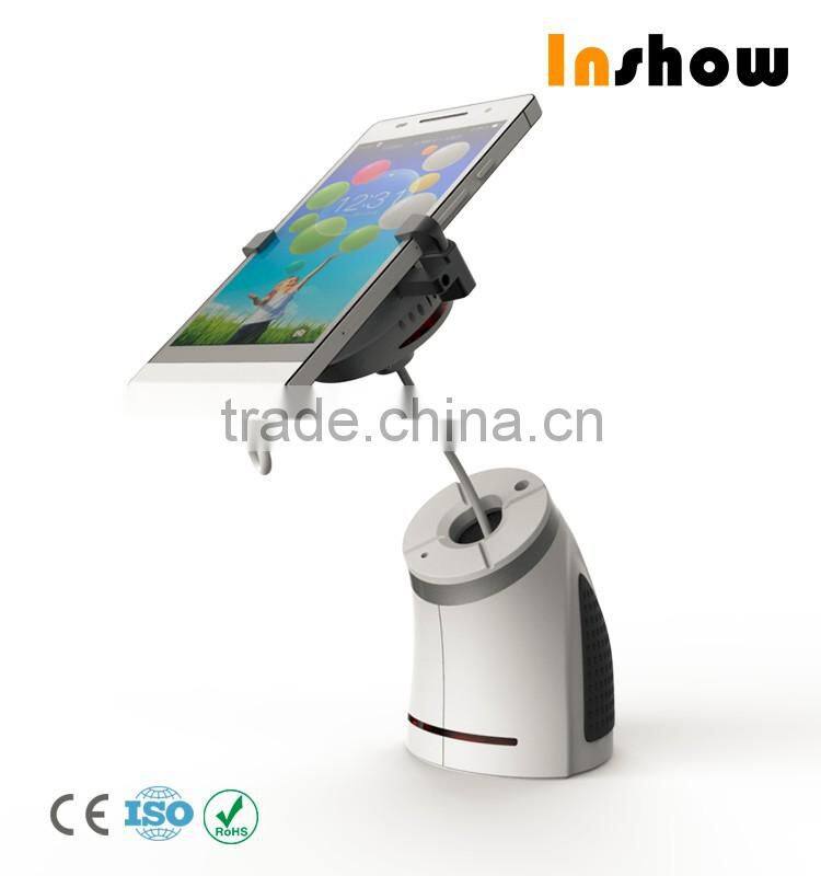 Hot sale acrylic cell phone security display holder with alarm