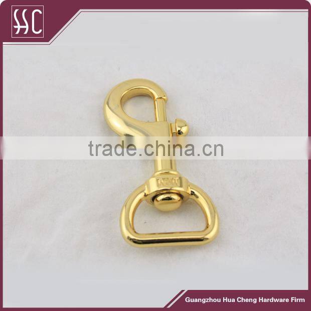 2015 wholesale gold swivel snap hook for bags accessories