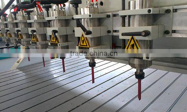 Multi Head Eight Spindles Chinese CNC Router