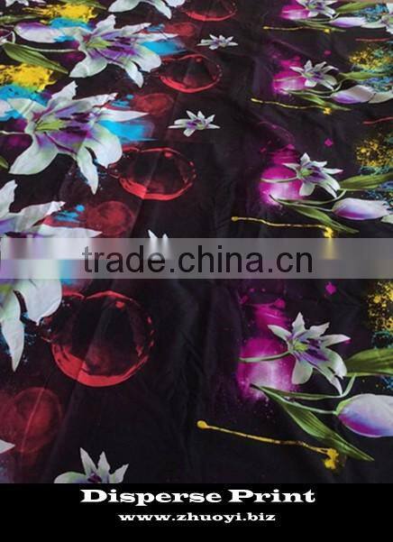 Printed 100% Polyester Brushed Fabric/Peach skin fabric
