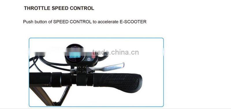 wholesale CE Approved With Handle Electric Longboard kick scooter