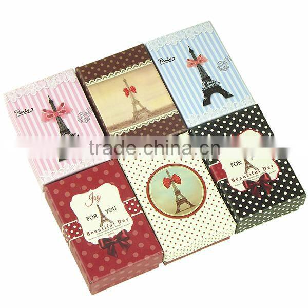 Europe Amorous Earring and Ring Jewelry Box