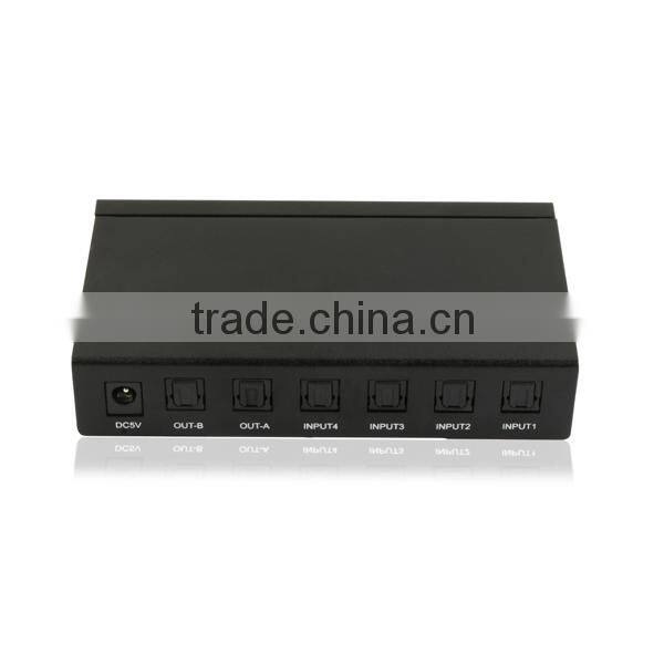 4 in 2 out audio matrix by Shenzhen manufacturer