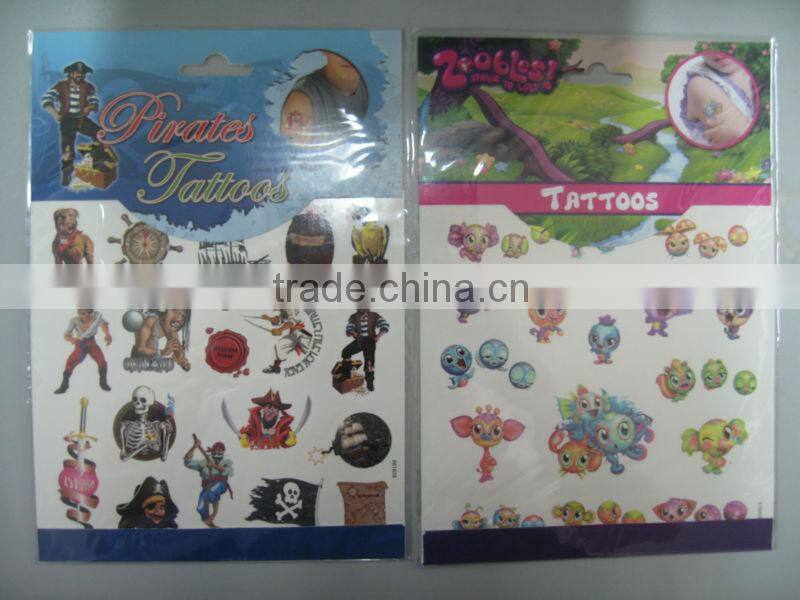 2014 top sale tattoo sticker
