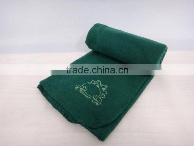 Bag Polyester embroidery Polar Fleece Blanket