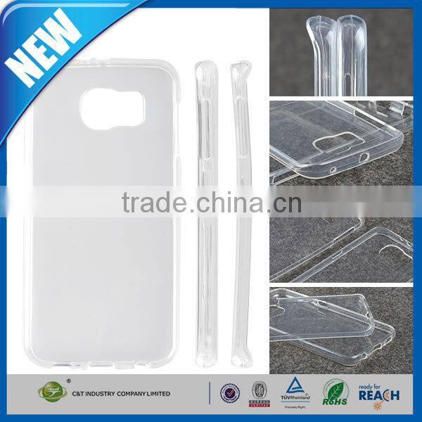 C&T Clear Transparent Flexible Gel Ultra Thin TPU Cases Covers For Samsung Galaxy S7 Edge