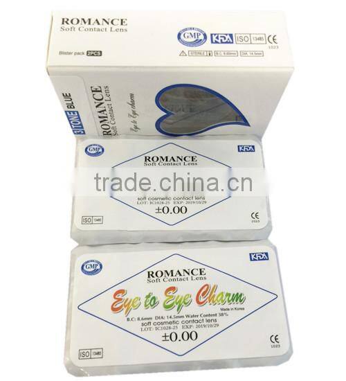 Romance color lenses eye big eyes korea contact lens