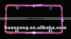 Crystal Diamond Bling License Plate Frame