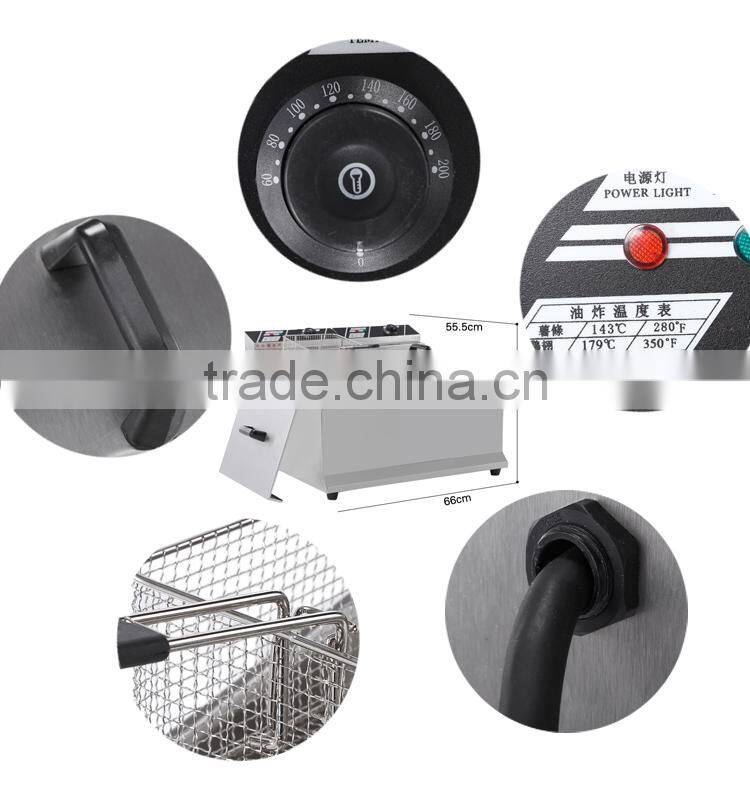 CI-904 Commercial Healthy Potato Chip Fryer for Sale
