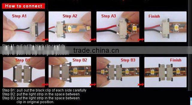 3M adhesive Indoor IP67 flexible led tape 5m/reel