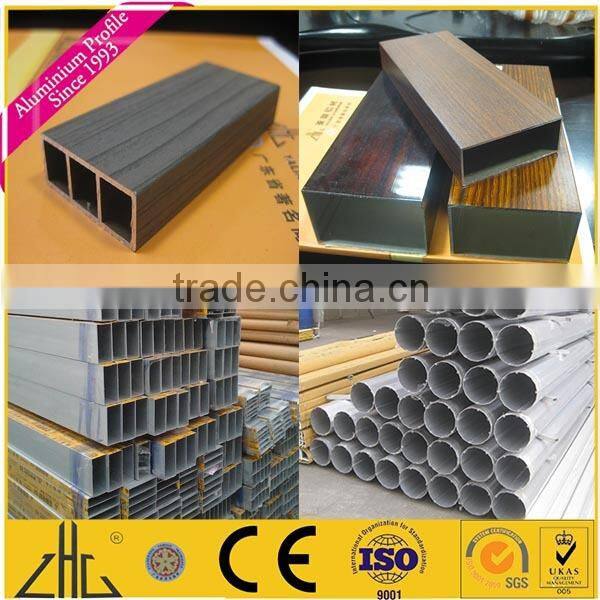 Wow!! 6063T5 aluminium handrail hollow section manufacturer , extruded aluminium hole punch machined , aluminium flat bar sizes