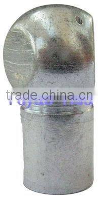 33-16-32mm white zinc plated metal Ball and socket Joint with M12 and M12 for Gas spring