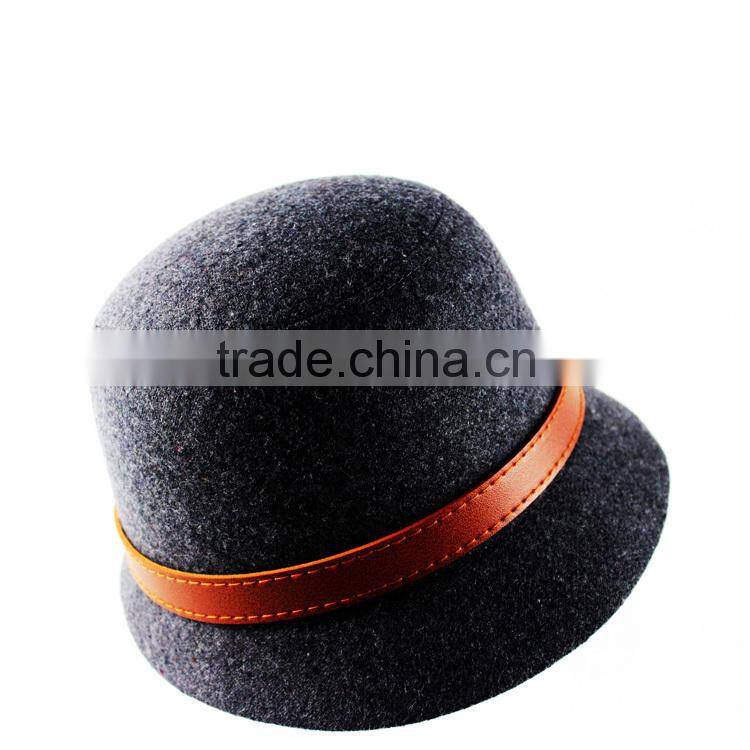 2015 high quality wool felt hat vintage felt hillbilly hat