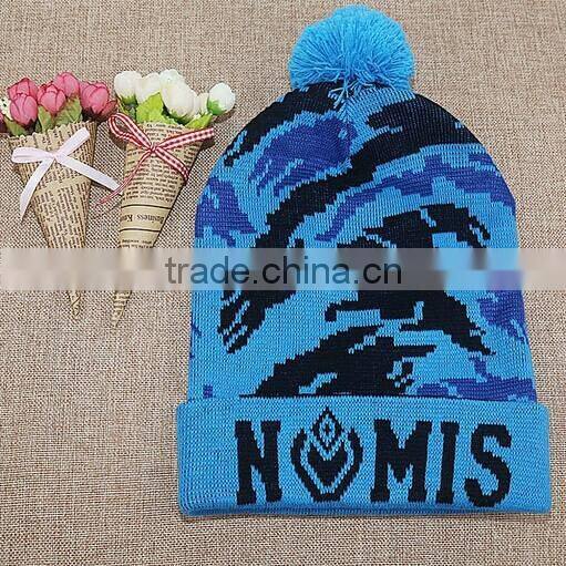 100% acrylic cheap knitted beanies embroidery free sample shipping knitted beanies
