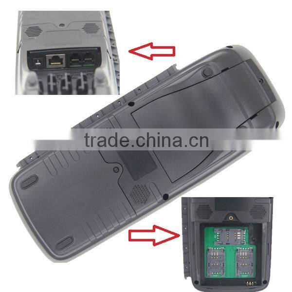 RFID Smart Card Reader Wireless Handheld POS with GPRS and Printer,Bus Payment/Ticket Terminal
