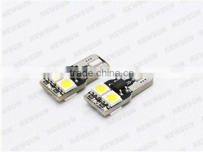 Error Free T10 canbus led light w5w 5w c ree led canbus T10 5SMD