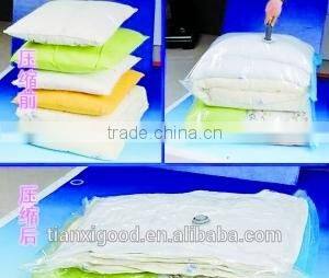 Compressed 75% space Vacuum Bag for bedding and clothes
