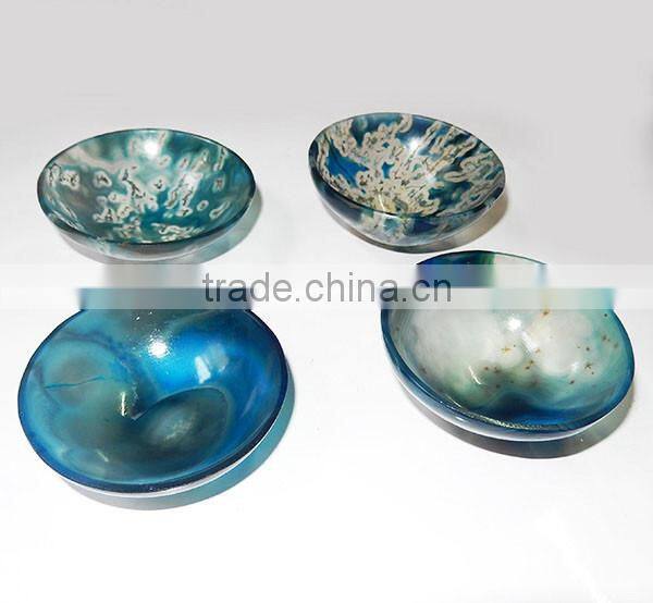 Wholesale Meditation Crystals | Blue Onyx 3INCH Bowls