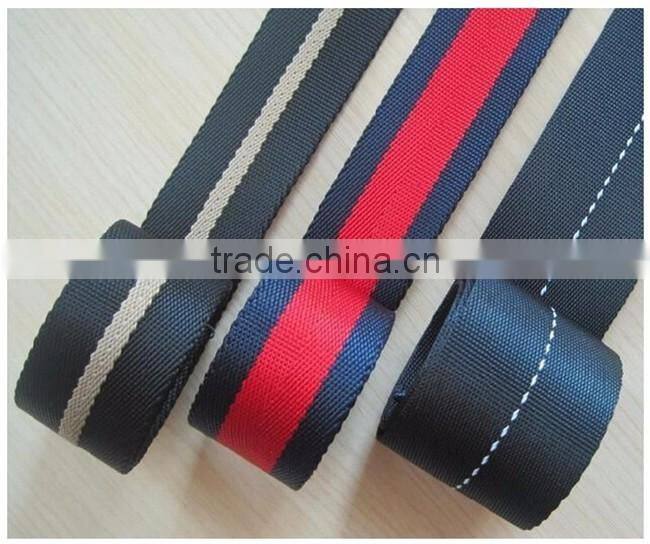 High Quality Custom PP Striped Webbing Tape