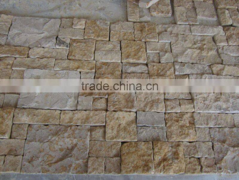 White limestone lump slabs for sale