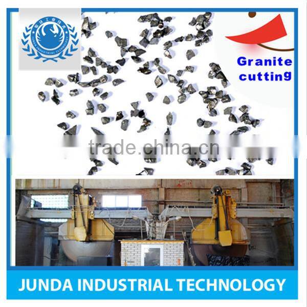 high efficient Tempered steel grit abrasive for stone cutting industry