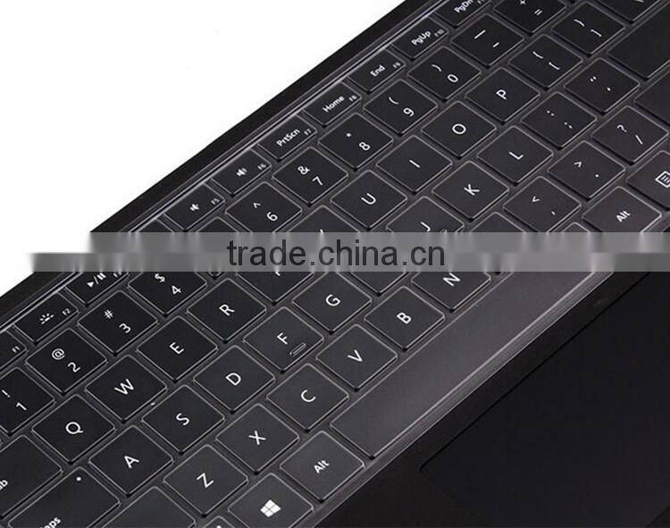 High transparency allows full access to all controls custom keyboard skin for Surface Book