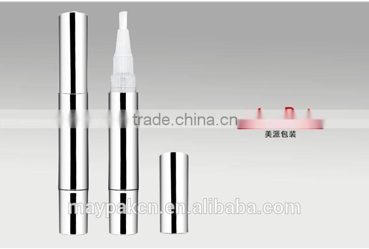 2.0 ml aluminum/plastic cosmetic pen Empty container ,lip gloss tube