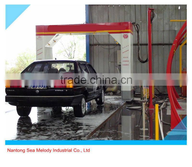 auto operatiom touch free foam car wash machine