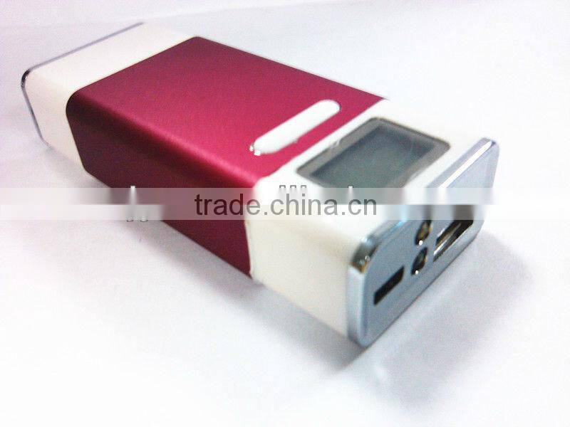 Portable power bank USB Mobile phone charger wholesales price 4400mah LI-ion battery