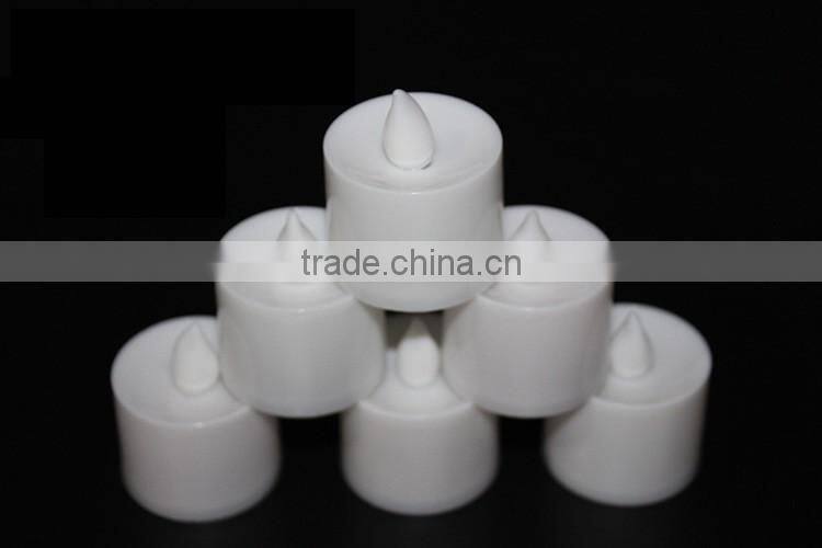 LED Lytes Flameless Candles, Multi Color Option Battery Operated Set of 3 Ivory Wax and Remote