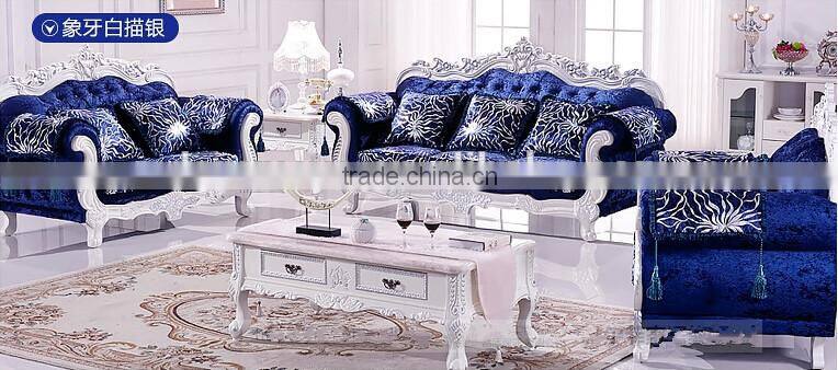 Living room furniture classical solid wood sofa