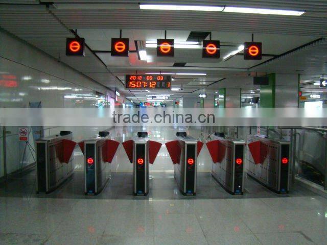 Automatic Fingerprint Flap Barrier Gate/ Flap Type Security Barrier Gate