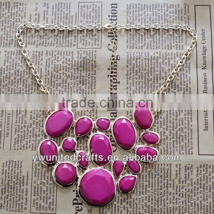 2014 OEM Wholesale Fashion trend bib collar necklace